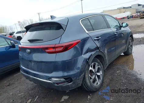 2020 Kia Sportage Lx из США, поврежденный, VIN KNDPMCAC4L7735542